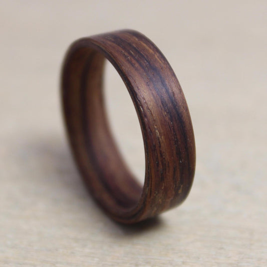 Wood Wedding Band, Bentwood Ring, Mens Rings, Women Engagement Ring, Classic Natural Ring Minimalist Design, Boyfriend Personalized Gift My Store