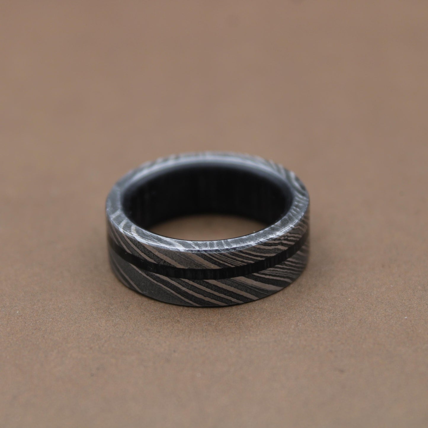 Damascus Steel Wedding Band For Men Wooden Ring For Women Damascus Steel Promise Ring For Men Ring Gift For Men Engagement Ring Gift For Her My Store
