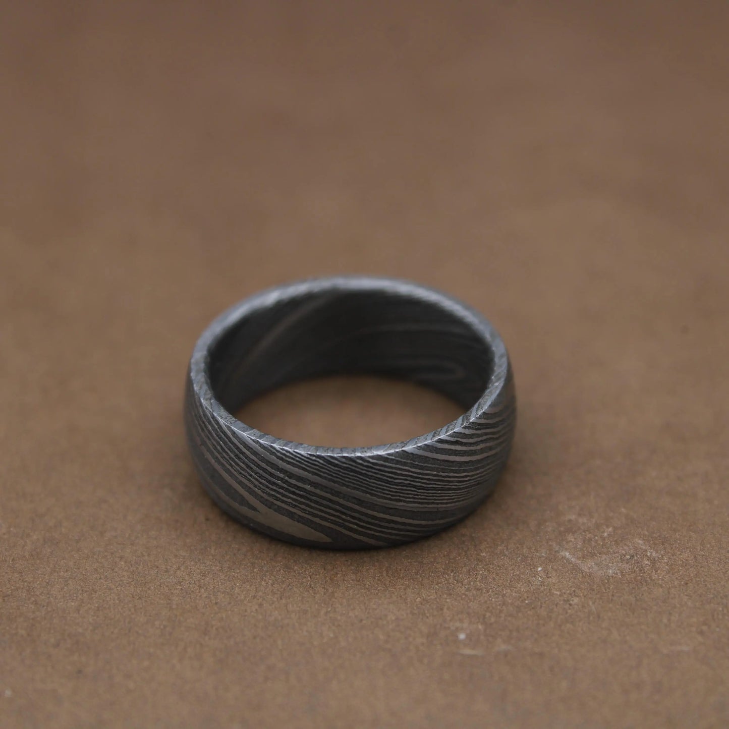 Damascus Simple Ring Unique Ring Damascus Ring For Men Engagement Ring Damascus Steel Wedding Band Man Promise Ring Anniversary Ring My Store
