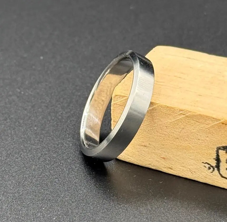 Simple Titanium Ring, Classic Wedding Band, Mens Modern Ring, Womens Personalized Ring, Titanium Minimalist Ring, 5th Anniversary Gift My Store